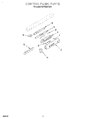 SECTION Diagram and Parts List for KWVU265YBA0  KitchenAid Range Hood