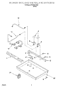 Part Location Diagram of LIT3191828 Whirlpool Use & Care Guide