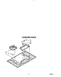 COOKTOP Diagram and Parts List for SC8436EXW0  Whirlpool Cooktop