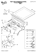 Part Location Diagram of W10294579 Whirlpool KIT