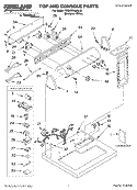 Part Location Diagram of 3396030 Whirlpool HARNS-WIRE