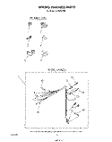 WIRING HARNESS Diagram and Parts List for LA7800XSW2  Whirlpool Washer