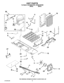 UNIT PARTS Diagram and Parts List for GSC25C4EYB01  Whirlpool Refrigerator