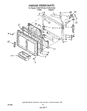 FREEZER DOOR Diagram and Parts List for ET25DKXWW00  Whirlpool Refrigerator