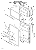 Part Location Diagram of L2213386 Whirlpool DOR-FIP