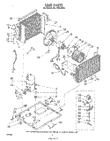 Part Location Diagram of 852067 Whirlpool WHEEL-BLWR