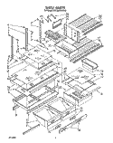 Part Location Diagram of 1114434 Whirlpool SHELF-GLAS
