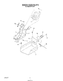 Part Location Diagram of 4338149 Whirlpool Actuator Pin