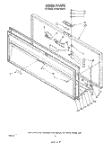 SECTION Diagram and Parts List for EH15EFXRW5  Whirlpool Freezer