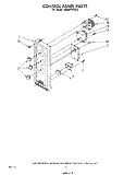 CONTROL PANEL Diagram and Parts List for MW8400XR0  Whirlpool Microwave