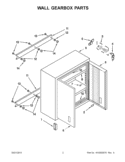 Part Location Diagram of W11229578 Whirlpool BRACKET