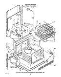 Part Location Diagram of LIT3150700 Whirlpool Use & Care Guide