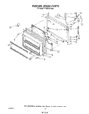FREEZER DOOR Diagram and Parts List for ET20DKXTM03  Whirlpool Refrigerator