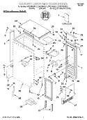CABINET LINER AND DOOR, LIT/OPTIONAL Diagram and Parts List for KUIS155HBL1  KitchenAid Ice Maker