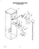 REFRIGERATOR LINER Diagram and Parts List for KSSS48DAX01  KitchenAid Refrigerator