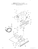 OVEN DOOR LOCK Diagram and Parts List for B9307^0  Roper Wall Oven