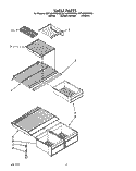 Part Location Diagram of 2151427 Whirlpool SHELF-WIRE