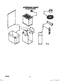 ACCESSORIES Diagram and Parts List for TU8750XXP0  Whirlpool Trash Compactor