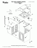 Part Location Diagram of W10331125 Whirlpool TECH SHEET