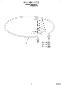 HEATER Diagram and Parts List for KUDB23HY2  KitchenAid Dishwasher