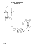 FILL AND OVERFILL Diagram and Parts List for 4KUDI220T0  KitchenAid Dishwasher