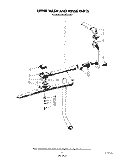 UPPER WASH AND RINSE Diagram and Parts List for KUDC210S1  KitchenAid Dishwasher