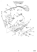 CONTROL Diagram and Parts List for 3ED27DQXFW00  Whirlpool Refrigerator