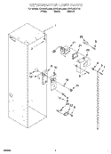 REFRIGERATOR LINER Diagram and Parts List for KSSS48QJB00  KitchenAid Refrigerator