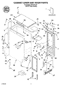 Part Location Diagram of 2185926 Whirlpool TUBE