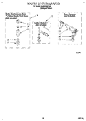 WATER SYSTEM Diagram and Parts List for 6LBR7255AQ2  Whirlpool Washer