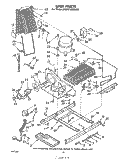 UNIT Diagram and Parts List for EHD221MMWR0  Whirlpool Refrigerator