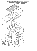 COMPARTMENT SEPARATOR Diagram and Parts List for ET18TKXBN00  Whirlpool Refrigerator