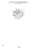 UPPER BODY Diagram and Parts List for 2843W0A  Roper Range