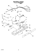 CONTROL, OPTIONAL Diagram and Parts List for 6GD2SHQXKB00  Whirlpool Refrigerator