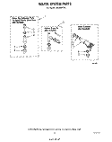 WATER SYSTEM Diagram and Parts List for LA6000XPW4  Whirlpool Washer