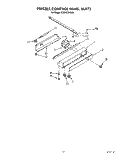 FREEZER CONTROL PANEL Diagram and Parts List for KSSS42DWX00  KitchenAid Refrigerator