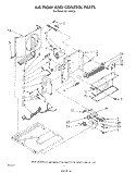 AIRFLOW AND CONTROL Diagram and Parts List for AC1202XS2  Whirlpool Air Conditioner