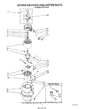 SECTION Diagram and Parts List for 4KCDS250T1  KitchenAid Food Waste Disposer