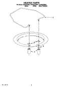 HEATER PARTS Diagram and Parts List for KUDI02CRBL4  KitchenAid Dishwasher