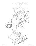 Part Location Diagram of 336563 Whirlpool Control Panel Bracket