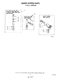 WATER SYSTEM Diagram and Parts List for LA6055XSW0  Whirlpool Washer