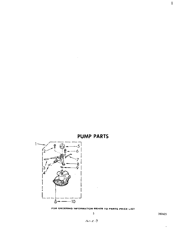 PUMP Diagram and Parts List for LHA5600W2  Whirlpool Washer
