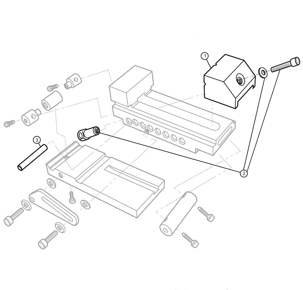 Diagram Diagram and Parts List for SNV-6 11717 Wilton Vise