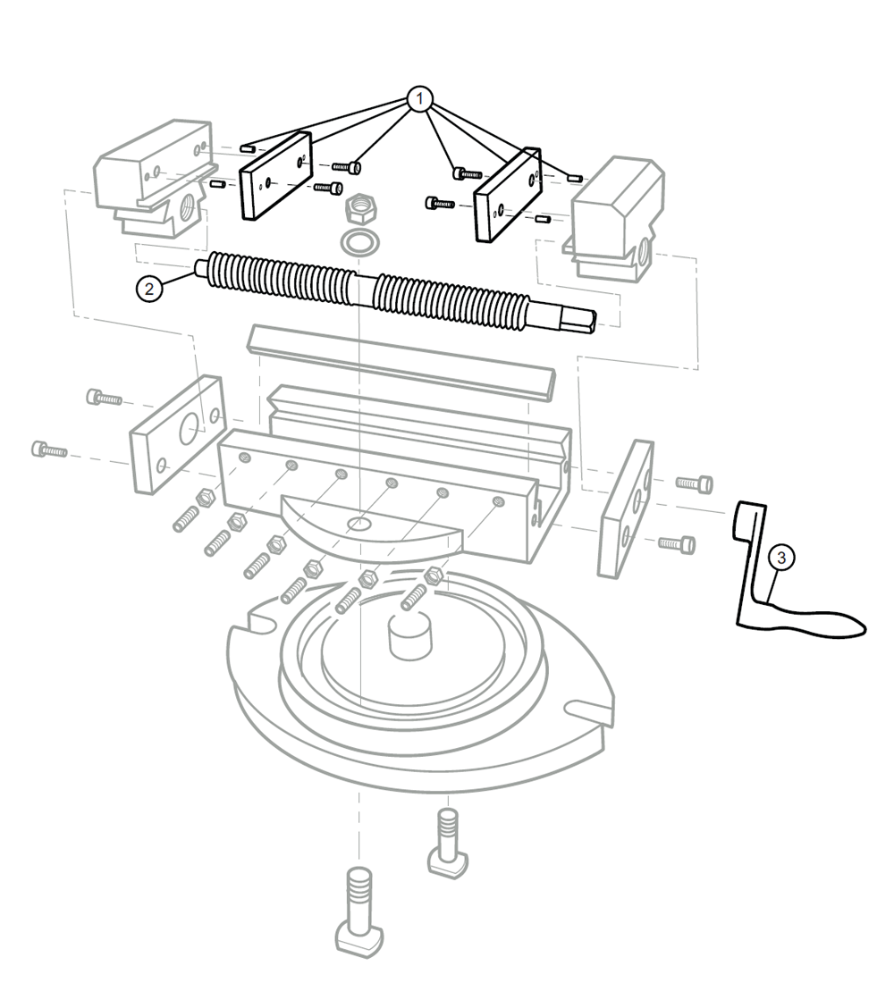 Diagram Diagram and Parts List for SC-VSP-100 11713 Wilton Vise