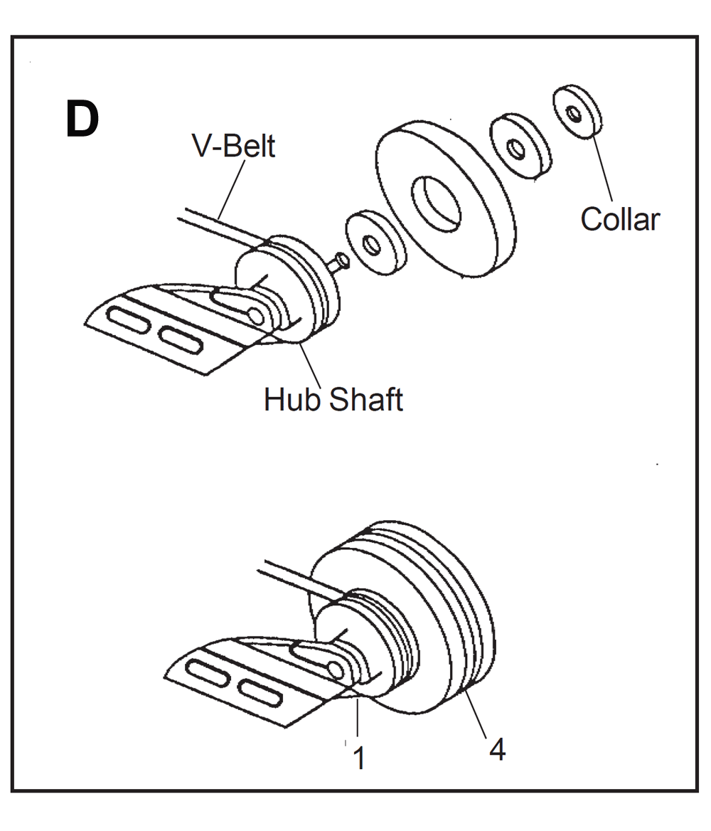 Diagram 4 Diagram and Parts List for 4106  Wilton Grinder