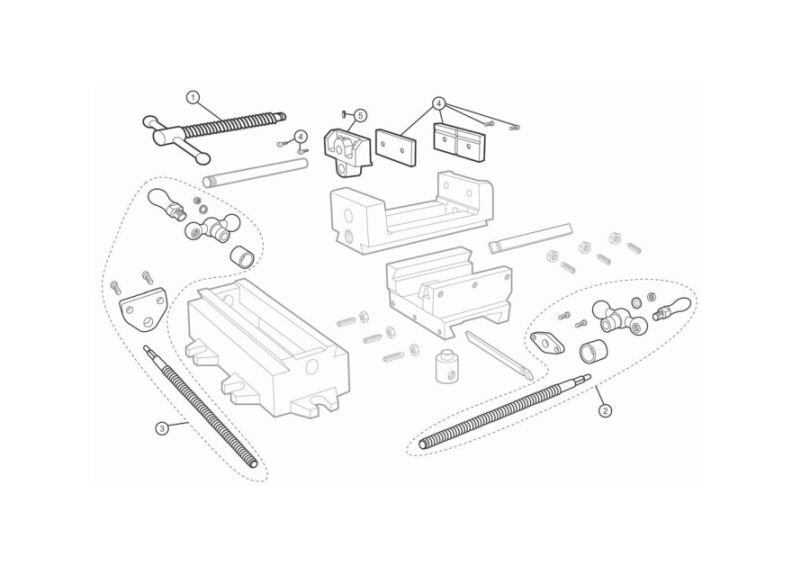 Diagram Diagram and Parts List for CS5  Wilton Vise