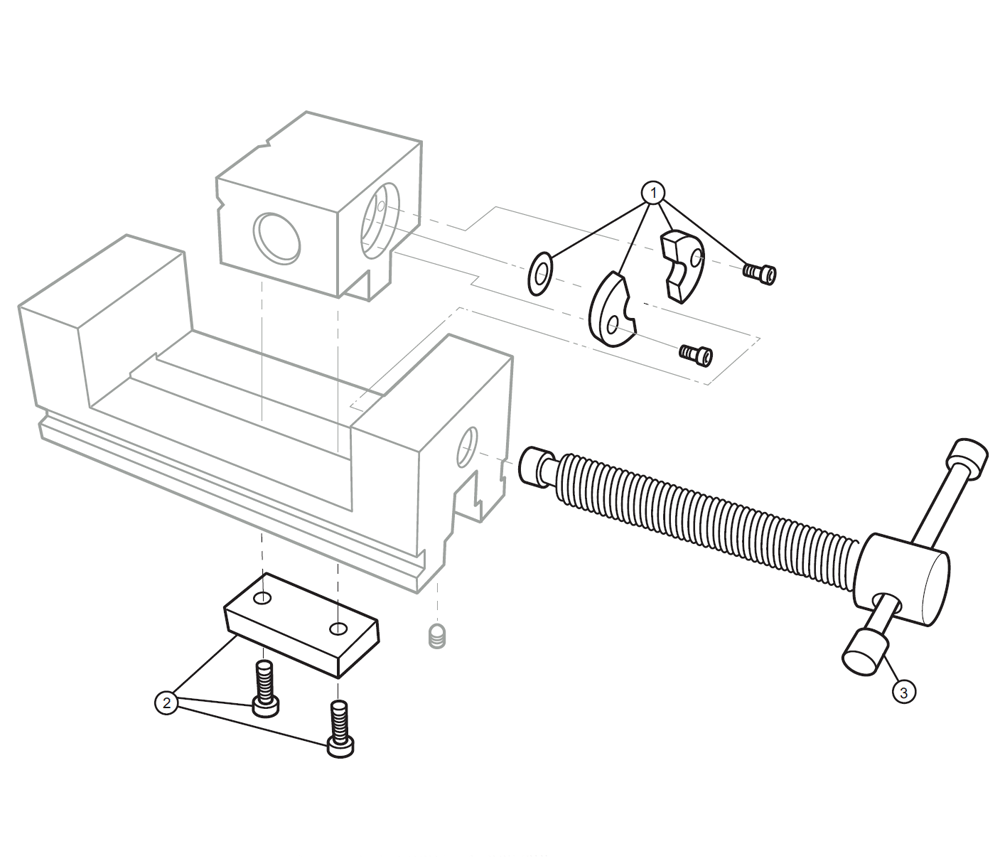 Diagram Diagram and Parts List for TMV-ST-4 11716 Wilton Vise