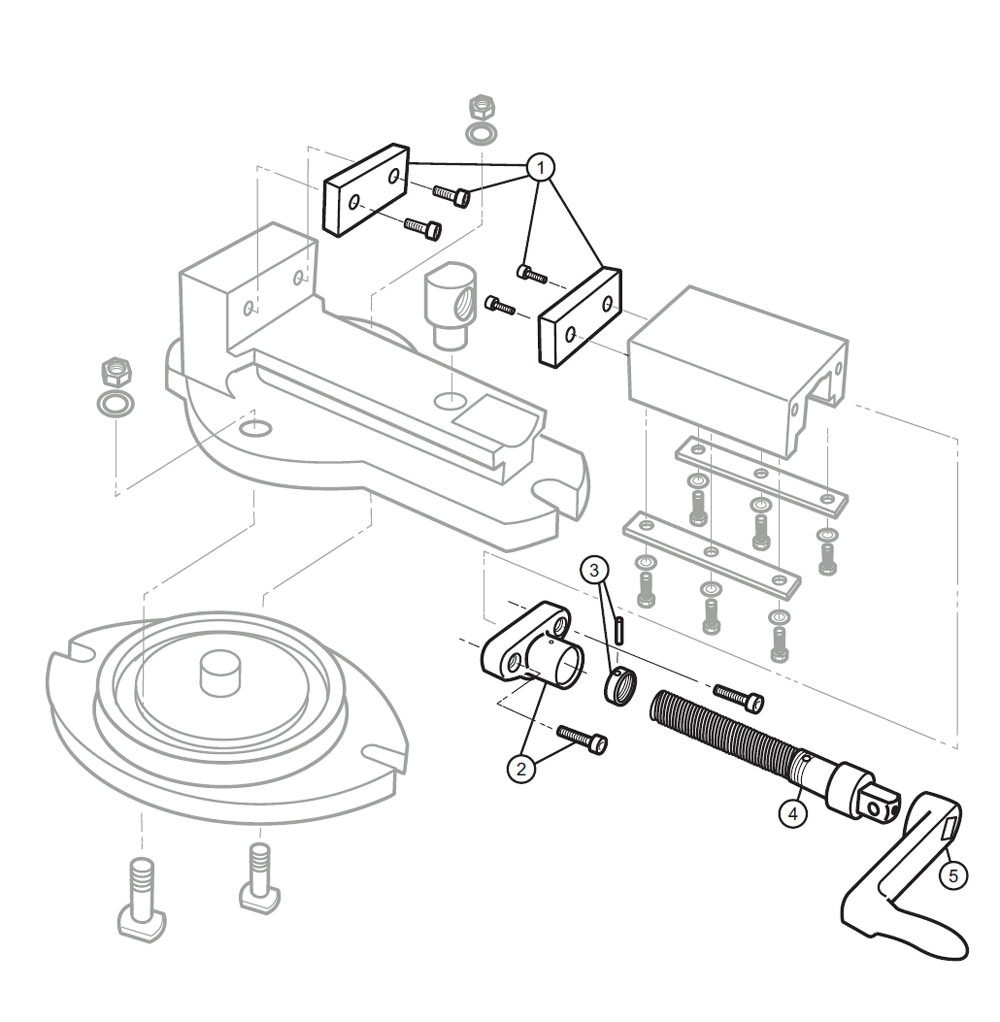 Diagram Diagram and Parts List for MMV-SP-50 11708 Wilton Vise