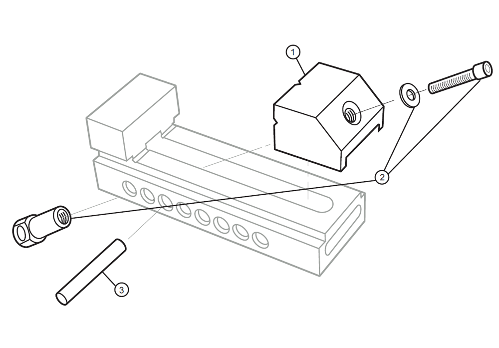 Diagram Diagram and Parts List for TMV-23 11715 Wilton Vise