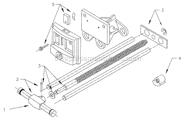 Page A Diagram and Parts List for 62A  Wilton Vise